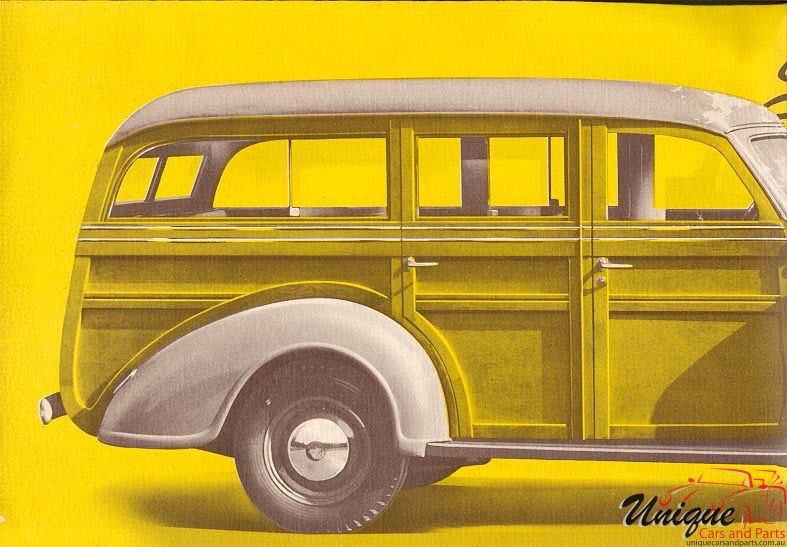 1939 Plymouth Wagon Foldout Page 1